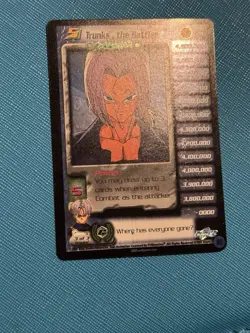 Dragonball Z Dbz Ccg Trunks The Battler Ultra Rare #124 Limited +bonus Cards - Image 2