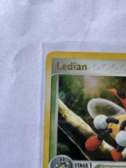 LEDIAN Team Rocket Returns POKEMON Holo EX Stamped 2004 Trading Card 23/109 - Image 3
