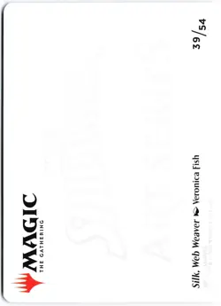 Silk, Web Weaver Art Card (Gold-Stamped) S Art Series: Marvel's Spider-Man 39 NM - Image 2