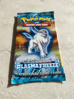 2013 Pokemon Black & White Plasma Freeze Absol Game Cards 10-Pack New/Sealed - Image 1