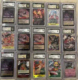 93 graded Cards/ TCG Sammlung/ Collection - Image 1