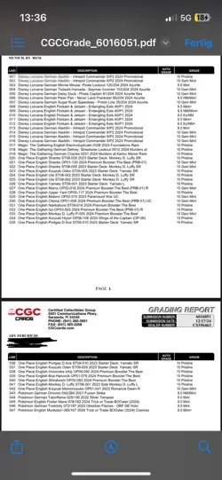 93 graded Cards/ TCG Sammlung/ Collection - Image 4