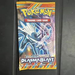 Pokemon Black & White Plasma Blast Booster Pack 10 Cards English Dialga - Image 1