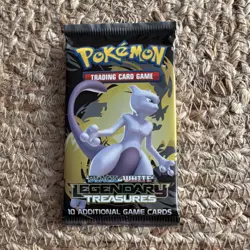 Pokemon Trading Card Game Legendary Treasures Booster Pack Mewtwo Sealed w/ Case - Image 3