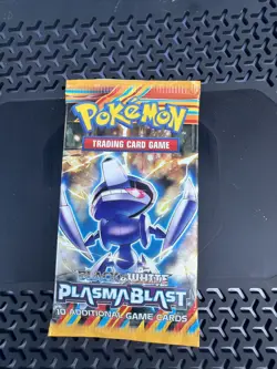 Sealed Pokemon Blk And Wht Plasma Blast Booster Pack - 10 Cards Genesect - Image 1