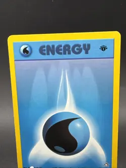 Pokemon TCG English 1st Edition Water Energy 111/111 Neo Genesis Regular - Image 2