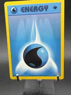 Pokemon TCG English 1st Edition Water Energy 111/111 Neo Genesis Regular - Image 3