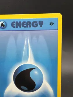 Pokemon TCG English 1st Edition Water Energy 111/111 Neo Genesis Regular - Image 5