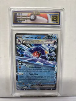 2023 Pokemon Garchomp Ex #38 HGC 10 Gold Label (sb6) - Image 1