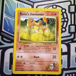 Blaine's Charmander Gym Heroes 61/132 Unlinited MP -Pokemon TCG - Image 1