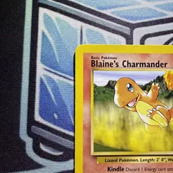 Blaine's Charmander Gym Heroes 61/132 Unlinited MP -Pokemon TCG - Image 2