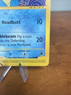 Squirtle 132/165 Expedition Base Set Regular Pokemon LP-NM - Image 4