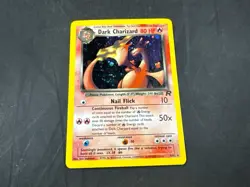 DARK CHARIZARD 4/82 POKEMON TEAM ROCKET HOLO RARE - Image 1