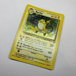 Raichu 16/130 Holo – Base Set 2 – WOTC Pokemon TCG – HP - Image 2