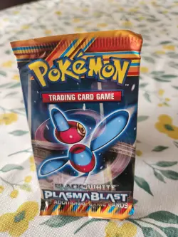 SEALED Pokemon TCG: Black And White Plasma Blast x1 Booster Pack Porygon Art - Image 1