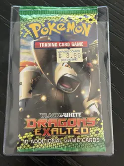Pokemon B&W Dragons Exalted Set of 4 Booster Packs SEALED MINTY - Image 3
