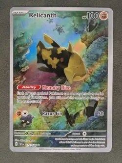 Relicanth 173/162 Pokemon TCG Illustration Rare SV05: Temporal Forces Near Mint - Image 1
