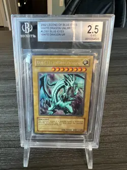 Blue-Eyes White Dragon LOB-001 YuGiOh Legend Of Blue Eyes White Dragon | BGS 2.5 - Image 1