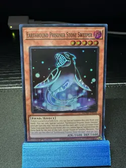 EARTHBOUND PRISONER STONE SWEEPER 1ST EDITION SUPER RARE MZMI-EN028 YUGIOH! NM - Image 2