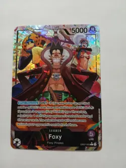 One Piece Foxy (059) (Parallel) OP07-059 500 Years in the Future Foil - Image 1