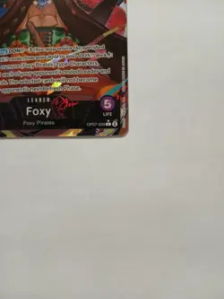 One Piece Foxy (059) (Parallel) OP07-059 500 Years in the Future Foil - Image 3
