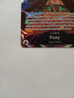 One Piece Foxy (059) (Parallel) OP07-059 500 Years in the Future Foil - Image 4