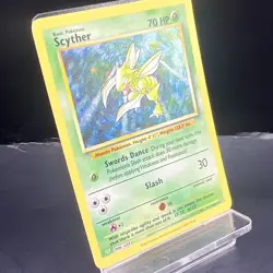 Pokemon TCG Scyther Classic Collection Holo Card CLV 006/034 - NM - Image 2