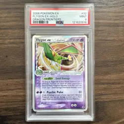 Flygon EX Dragon Frontiers Holo Card 92/101 PSA 9 - Image 1