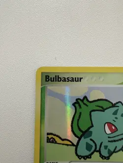 Bulbasaur 45/100 Reverse Holo Stamped EX Crystal Guardians 2006 Pokemon Card LP - Image 3