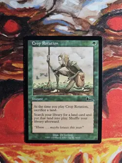 Crop Rotation Urza's Legacy Regular MTG LP Magic Card - Image 1