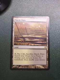 Marsh Flats Zendikar MTG MP - Image 1