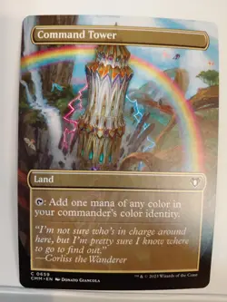 Command Tower (Borderless) Commander Masters Regular - Image 1