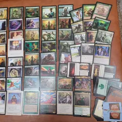 Whole COMMANDER Magic Deck - Heaven to Earth Games = WHITE & GREEN Tribal ELVES - Image 2