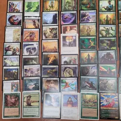 Whole COMMANDER Magic Deck - Heaven to Earth Games = WHITE & GREEN Tribal ELVES - Image 3