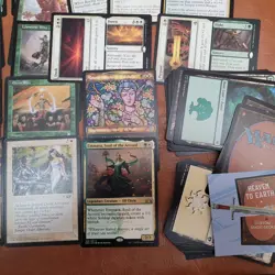 Whole COMMANDER Magic Deck - Heaven to Earth Games = WHITE & GREEN Tribal ELVES - Image 4