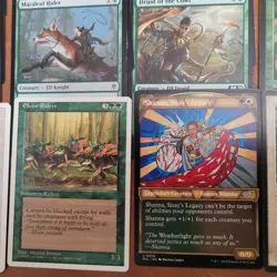 Whole COMMANDER Magic Deck - Heaven to Earth Games = WHITE & GREEN Tribal ELVES - Image 5