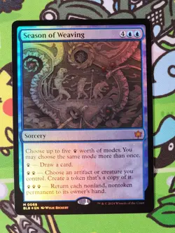 Season of Weaving Foil Bloomburrow Magic Gathering MTG BLB - Image 1