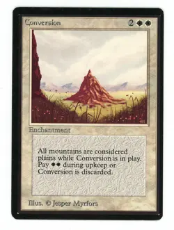 Magic the Gathering Beta Conversion MTG White Uncommon - Image 1