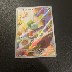 Pokemon TCG Bulbasaur 143/142 Stellar Crown Illustration Rare Card - Image 1