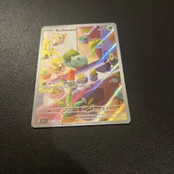 Pokemon TCG Bulbasaur 143/142 Stellar Crown Illustration Rare Card - Image 2