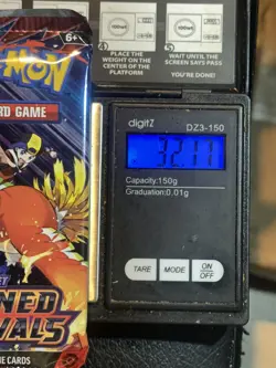 (VERY HEAVY) 32.17G Pokemon TCG Destined Rivals Sleeved Booster Pack (SEALED) - Image 2