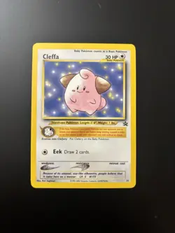 CLEFFA Pokemon Card - WOTC Promo - Black Star - #31 - NM - Image 1