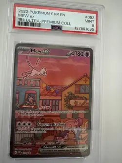Pokemon TCG Mew ex SVP 053 PSA 9 Mint – Ultra Premium Collection Promo - Image 2