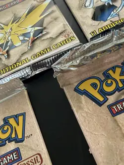 Pokemon Fossil 1st Ed. Sealed Booster Packs – Lot of 5 – Vintage WOTC - Image 4