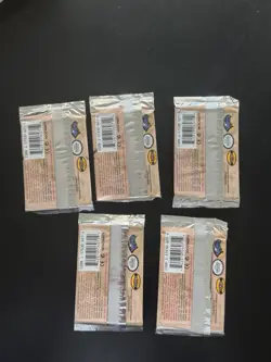 Pokemon Fossil 1st Ed. Sealed Booster Packs – Lot of 5 – Vintage WOTC - Image 5
