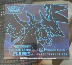 Phantasmal Flames Pokemon Center ETB Elite Trainer Box Sealed X2 - Pokemon TCG - Image 2
