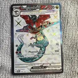 Dragapult Ex 200 /167 Ultra Rare Pokemon Twilight Masquerade NM EN - Image 1
