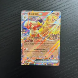Blaziken ex Double Rare 024/159 Sv09: Journey Together Holo POKEMON NEAR MINT - Image 1