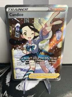 Pokemon TCG - Candice 189/195 Full Art - Ultra Rare - Silver Tempest - NM/M - Image 2