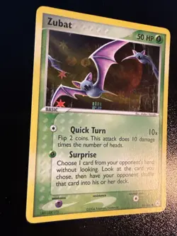 Zubat 83/101 Pokemon TCG EX Hidden Legends Holo Near Mint LP - Image 2